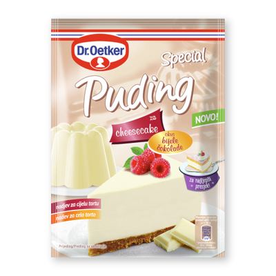 Dr.Oetker Puding cheesecake bije.čok.75g