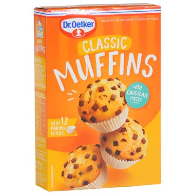KOLAČ MUFFINS MJEŠAVINA ZA TIJESTO 380G S KOMAD.ČOK -8/1-