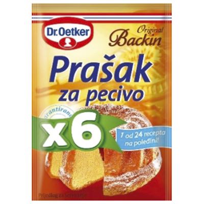PRAŠAK ZA PECIVO 6X12g DR OETKER