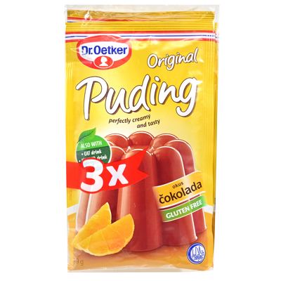 PUDING ČOKOLADA 3X49 g DR OETKER