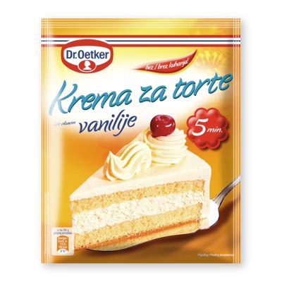 Dr.Oetker krema za torte vanilija 45 g