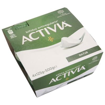 JOGURT NATUR 4x125 g ACTIVIA