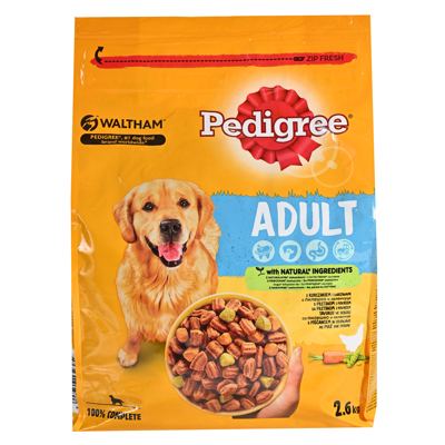 Briketi zivina&povrce Pedigree 2,6kg