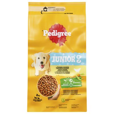 HRANA ZA PSE BRIKETI JUNIOR ŽIV.I POV.PEDIGREE 2KG