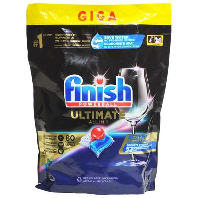 TABLETE ZA SUĐE FINISH ULTIMATE ALL IN ONE 80/1