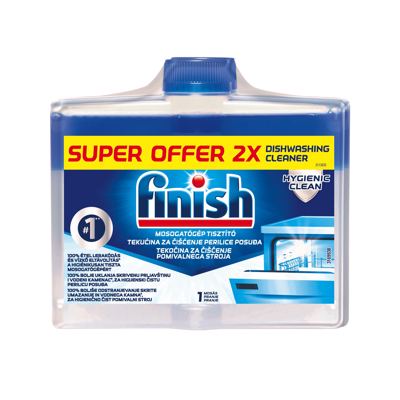 Finish čistilo perilice posuđa 2x250ml