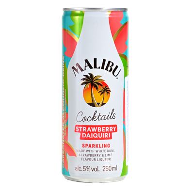 MALIBU STRAWBERRY DAIQUIRI RTD 0,25 L