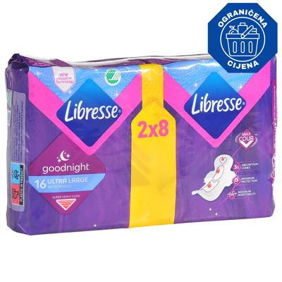 ULOŠCI LIBRESSE ULTRA GOODNIGHT 16KOM