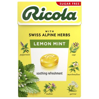 BOMBONE BEZ SECERA LIMUN 40G RICOLA