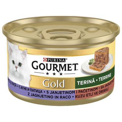 HRANA ZA MAČKE GOURMET GOLD KONZ ZA MAČKE PAČETINA 85G NESTLE