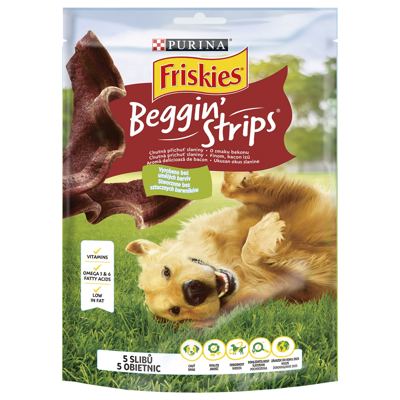 POSLASTICA ZA PSE FRISKIES BEGGIN STRIPS 120G