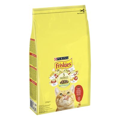 Hrana Za Mačke Friskes Granule Meso 1,5 kg