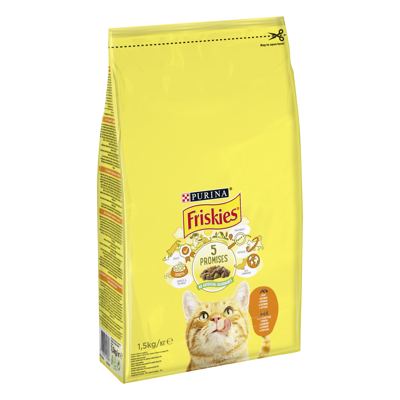 FRISKIES HRANA ZA MAČKE 1.5KG PILETINA