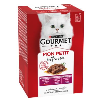HRANA ZA MAČKE GOURMET MON PETIT MESO 6X50GR NESTLE