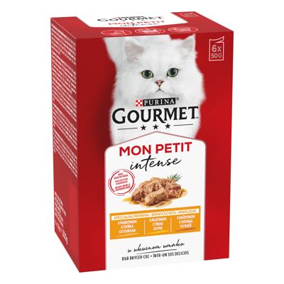HRANA ZA MAČKE GOURMET MON PETIT PILETINA 6X50GR NESTLE