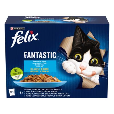 Felix fantastic mm, riba,12x85g