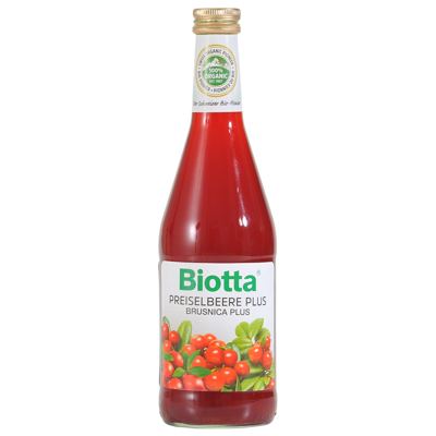 SOK BRUSNICA 500ML BIOTTA