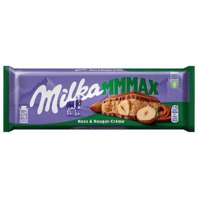 ČOKOLADA MLEČNA LEŠNIK&NUGAT MILKA 300G