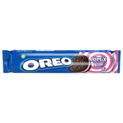 Oreo Remix Vanilla & Raspberry 157g