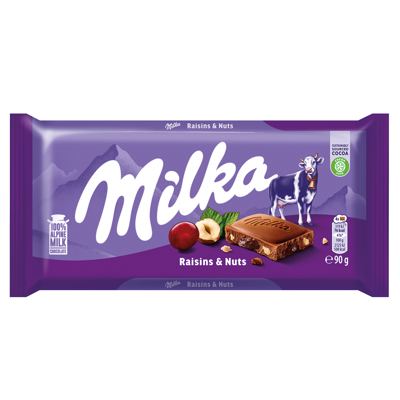 Cokol.MILKA raisins&nuts 0090 Mondelez 23