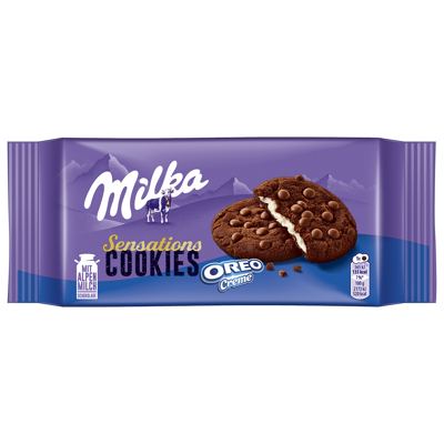 Milka Keksi Sensations Oreo Creme 156 g
