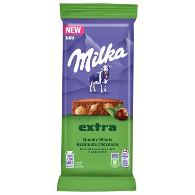 MILKA WHOLENUTS 190G