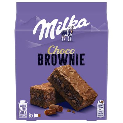 MILKA BROWNIE 150G BISK