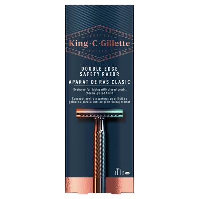 BRIJAČ MUŠKI KING C GILLETTE 1+5