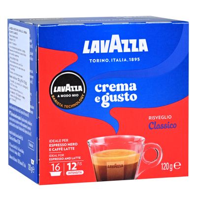 KAFA U KAPSULAMA ESPRESSO AMM CREMA E GUSTO 120GR 16 KOM LAVAZZA