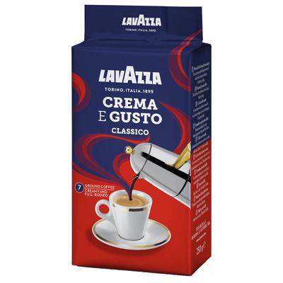 KAFA ESPRESSO CREMA E GUSTO MLEVENA 250G LAVAZZA