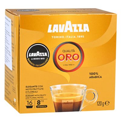 KAVA KAPSULE QUALITA ORO 120 G A MODO MIO LAVAZZA