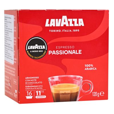 KAVA KAPSULE PASSIONALE 120 G A MODO MIO LAVAZZA