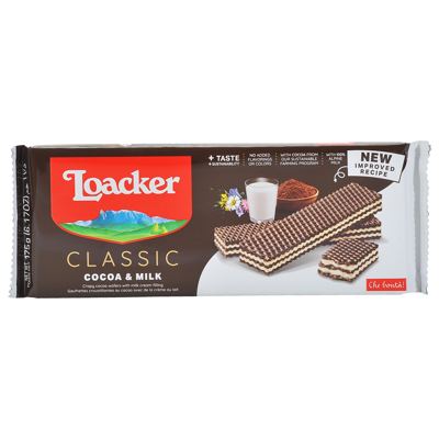 Loacker vafli kakao i mlijeko 175 g