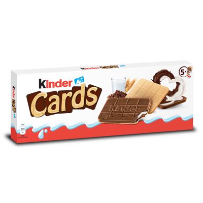 ČOKOLADA FERRERO KINDER CARDS 128G