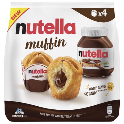 Nutella muffin 4x66g