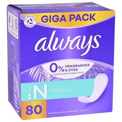 ALWAYS DNEVNI NORMAL FRESH 80
