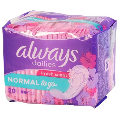 N-ULOŠCI ALWAYS DNEVNI NORMALFRESH 20 KOM