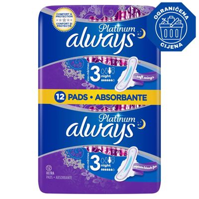 Always Platinum ulltra night 12 kom. T