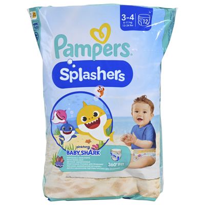 Pampers pelene za kupanje vel.3-4 12k.