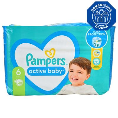 PELENE PAMPERS AB MAXI S6 48