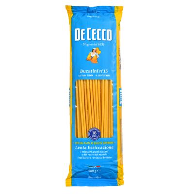 N-TJEST BUCATINI br.15 500G DE CECCO -24/1-