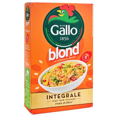 Riso Gallo riža blond integralna 1kg