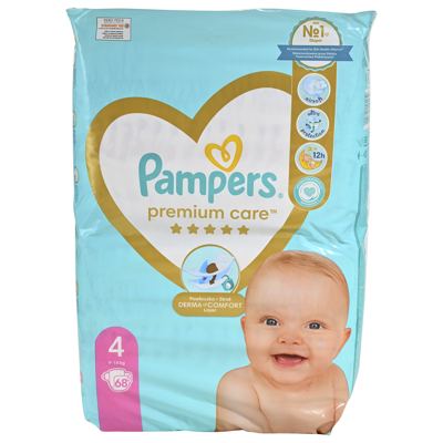 PELENE PAMPERS PREMIUM CARE 4 JP 9-14KG 68/1