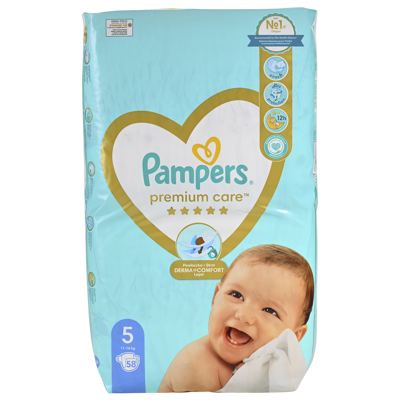 PELENE PAMPERS PREMIUM CARE 5 JP 11-16KG 58/1