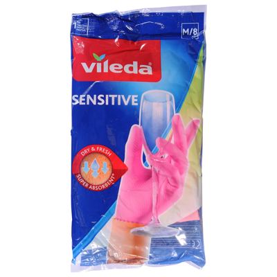 RUKAVICE VILEDA VEL. M -SENSITIVE