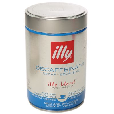 KAVA ILLY 250G MLJEVENA SREDNJE PRŽENA BEZ KOFEINA -6/1- LIMENKA ILGDF250