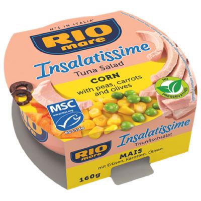 INSALATISSIME SALATA SA KUKURUZ.TUNA 160G RIO MARE