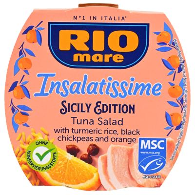 TUNJEVINA U SALATI SICILY 160GR RIO MARE
