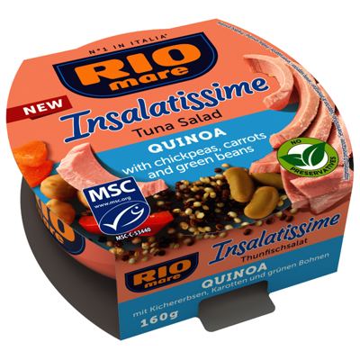 N-SALATA RIO MARE 160G KVINOJA -18/1-