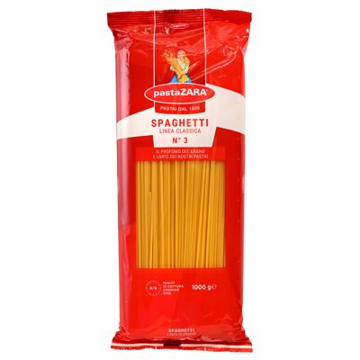 TIJESTO SPAGHETTI 1kg PASTA ZARA